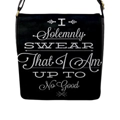 I Solemnly Swear Harry Potter Flap Closure Messenger Bag (l) by nate14shop