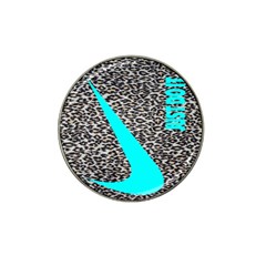 Just Do It Leopard Silver Hat Clip Ball Marker by nate14shop