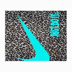 Just Do It Leopard Silver Small Glasses Cloth by nate14shop