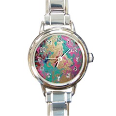 Freedom To Pour Round Italian Charm Watch by Hayleyboop