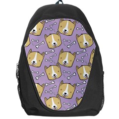 Corgi Pattern Backpack Bag by Sudhe