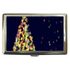 Abstract-christmas-tree Cigarette Money Case by nate14shop
