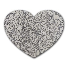 Artwork-005 Heart Mousepads