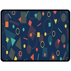 Background-a 012 Double Sided Fleece Blanket (large)  by nate14shop