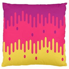 Background-a 013 Large Flano Cushion Case (one Side) by nate14shop