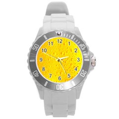 Beer-003 Round Plastic Sport Watch (l)