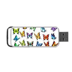 Big Collection Off Colorful Butterfiles Portable Usb Flash (one Side) by nate14shop