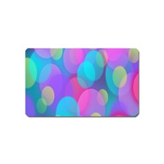 Bokeh-002 Magnet (name Card) by nate14shop