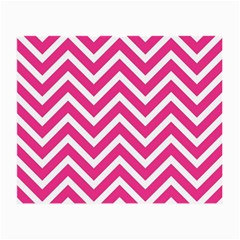 Chevrons - Pink Small Glasses Cloth (2 Sides) by nate14shop