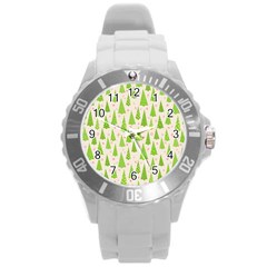 Christmas-a 002 Round Plastic Sport Watch (l)