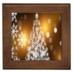 Christmas-tree-a 001 Framed Tile