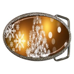Christmas-tree-a 001 Belt Buckles