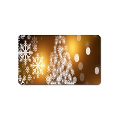 Christmas-tree-a 001 Magnet (Name Card)