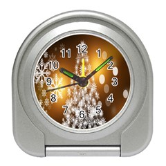 Christmas-tree-a 001 Travel Alarm Clock