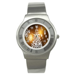 Christmas-tree-a 001 Stainless Steel Watch