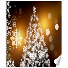 Christmas-tree-a 001 Canvas 20  x 24 