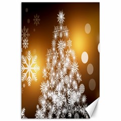 Christmas-tree-a 001 Canvas 24  x 36 