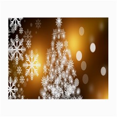 Christmas-tree-a 001 Small Glasses Cloth (2 Sides)