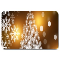 Christmas-tree-a 001 Large Doormat 