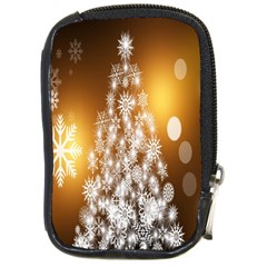 Christmas-tree-a 001 Compact Camera Leather Case