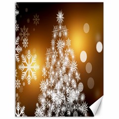Christmas-tree-a 001 Canvas 12  X 16  by nate14shop