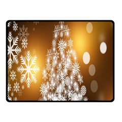 Christmas-tree-a 001 Fleece Blanket (Small)