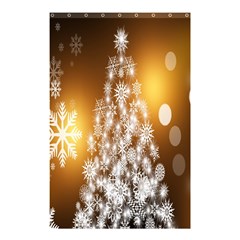 Christmas-tree-a 001 Shower Curtain 48  x 72  (Small) 