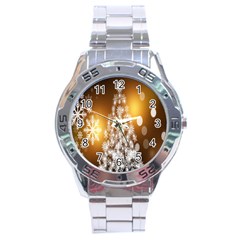 Christmas-tree-a 001 Stainless Steel Analogue Watch