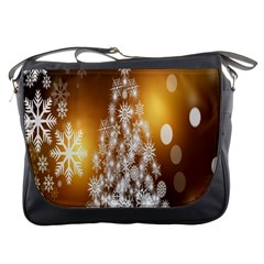 Christmas-tree-a 001 Messenger Bag