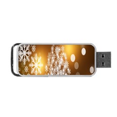 Christmas-tree-a 001 Portable USB Flash (Two Sides)