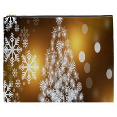 Christmas-tree-a 001 Cosmetic Bag (XXXL)
