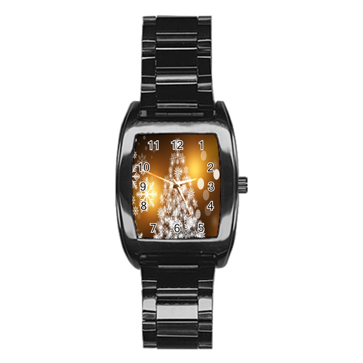 Christmas-tree-a 001 Stainless Steel Barrel Watch