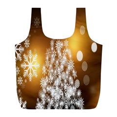 Christmas-tree-a 001 Full Print Recycle Bag (L)