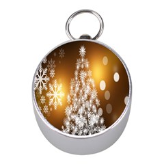 Christmas-tree-a 001 Mini Silver Compasses