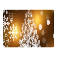 Christmas-tree-a 001 Double Sided Flano Blanket (mini) 