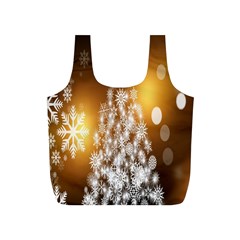 Christmas-tree-a 001 Full Print Recycle Bag (s) by nate14shop