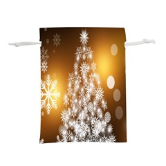 Christmas-tree-a 001 Lightweight Drawstring Pouch (S)