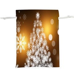 Christmas-tree-a 001  Lightweight Drawstring Pouch (XL)