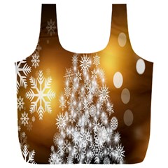 Christmas-tree-a 001 Full Print Recycle Bag (XXL)
