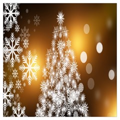 Christmas-tree-a 001 Lightweight Scarf 