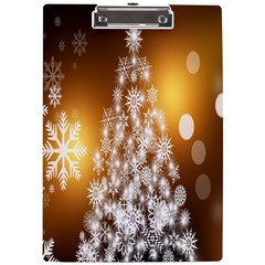 Christmas-tree-a 001 A4 Clipboard