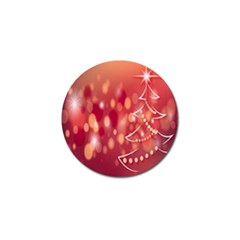 Christmas-tree-a 002 Golf Ball Marker (4 Pack)