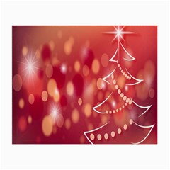 Christmas-tree-a 002 Small Glasses Cloth by nate14shop