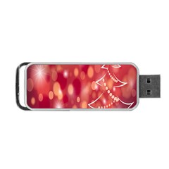 Christmas-tree-a 002 Portable Usb Flash (two Sides) by nate14shop