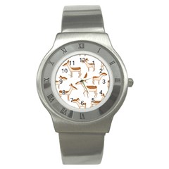 Deer Stainless Steel Watch