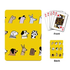 Dogs Playing Cards Single Design (Rectangle)