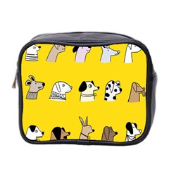 Dogs Mini Toiletries Bag (Two Sides)