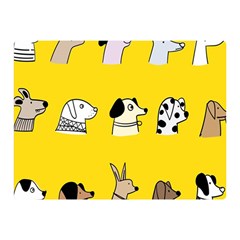 Dogs Double Sided Flano Blanket (Mini) 