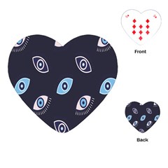 Eyes Playing Cards Single Design (Heart)