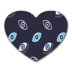Eyes Heart Mousepads by nate14shop